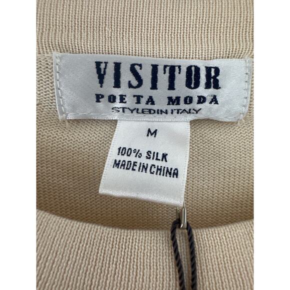 Visitor poeta moda STYLED IN ITALY SzM NWT 100% cotton - Picture 4 of 7